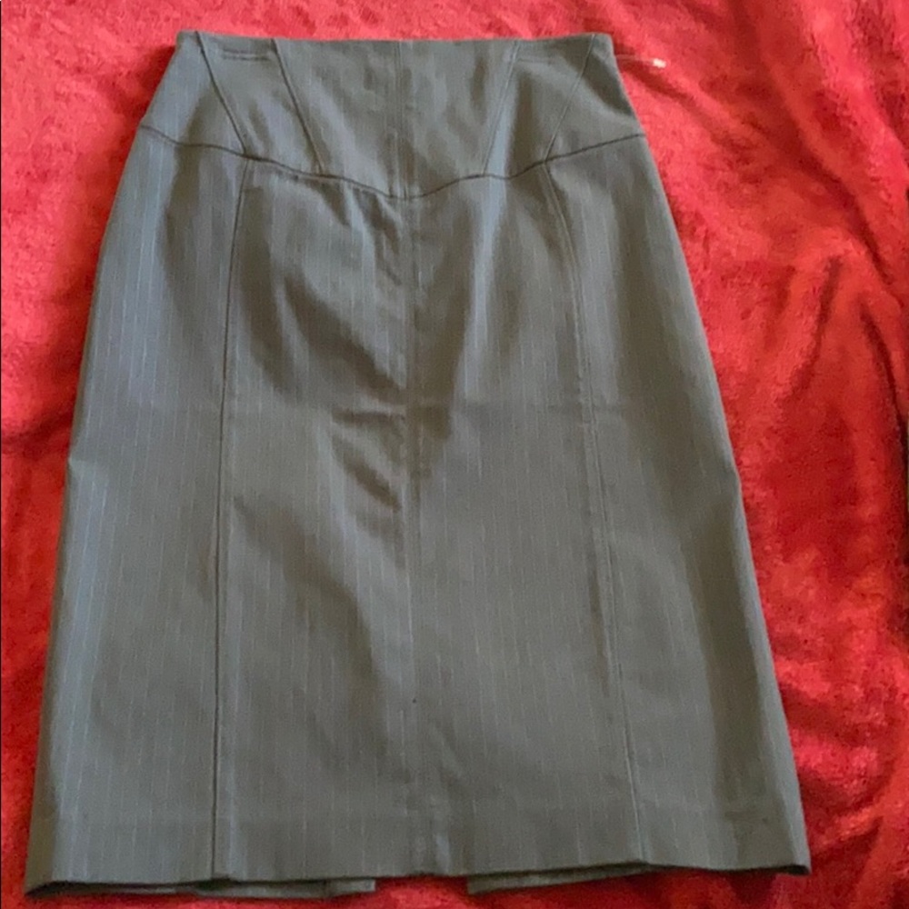 Express pencil skirt super cute pinstripe.